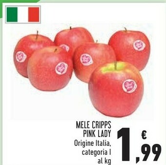 Conad Superstore Pink lady mele cripps offerta