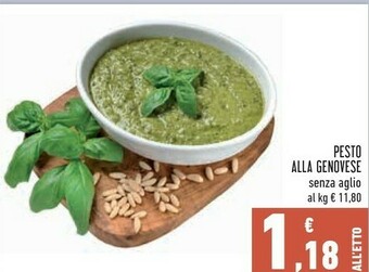 Conad Superstore Pesto alla genovese senza aglio offerta