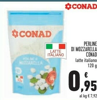 Conad Superstore Conad perline di mozzarella offerta