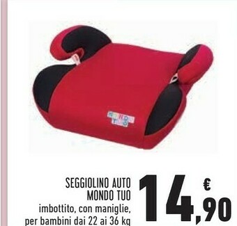 Seggiolino auto mondo tuo