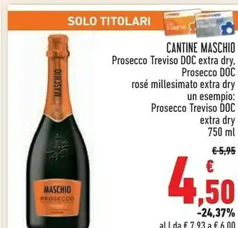 Conad Superstore Prosecco 750 g(ml) offerta