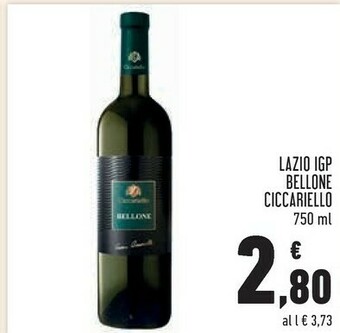 Conad Superstore Ciccariello lazio igp bellone offerta