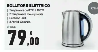 Conad Superstore Bollitore elettrico cpk17e offerta