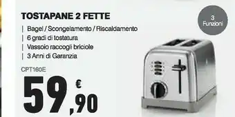 Conad Superstore Tostapane 2 fette cpt160e offerta