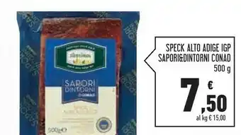 Conad Superstore Sapori&dintorni conad speck alto adige igp offerta