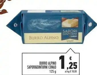 Conad Superstore Sapori & dintorni conad burro alpino offerta