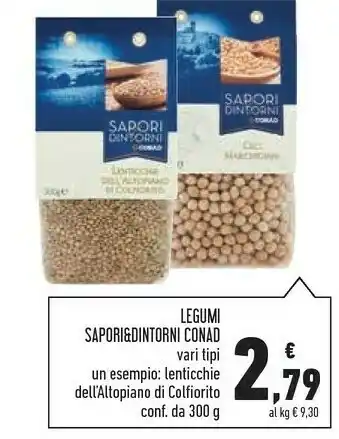 Conad Superstore Conad legumi sapori&dintorni offerta