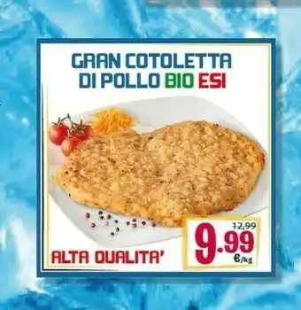 Eurosurgelati Gran cotoletta di pollo bio esi offerta