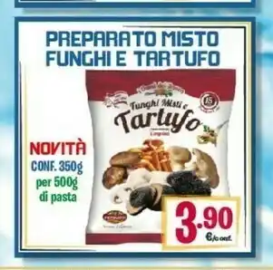 Eurosurgelati I gusto del bosco preparato misto funghi e tartufo offerta