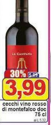 Pewex Vino rosso offerta