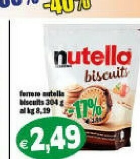 Il Castoro Supermercati Biscotti offerta