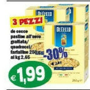 Il Castoro Supermercati Pasta all'uovo offerta