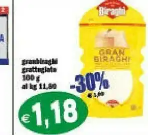 Il Castoro Supermercati Formaggio grattugiato offerta