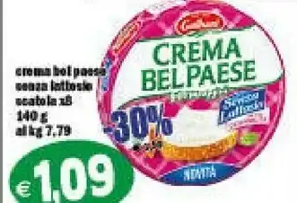 Il Castoro Supermercati Formaggio offerta