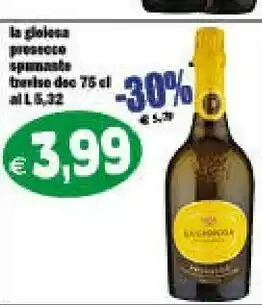 Il Castoro Supermercati Prosecco offerta