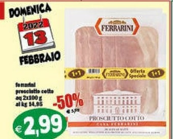 Il Castoro Supermercati Prosciutto cotto offerta