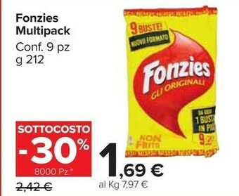 Carrefour Market Fonzies gli originali offerta