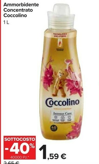 Carrefour Market Ammorbidente concentrato offerta