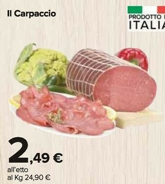 Carrefour Market Il carpaccio offerta