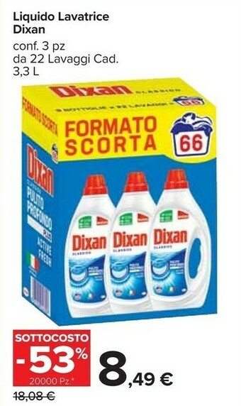 Carrefour Market Liquido lavatrice offerta