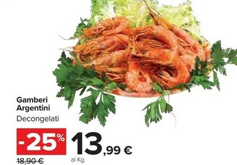 Carrefour Market Gamberi argentini offerta