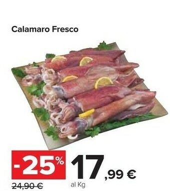 Carrefour Market Calamaro fresco offerta