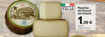 Carrefour Market Pecorino dei pascoli del chianti offerta