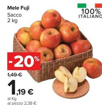 Carrefour Market Mele fuji offerta