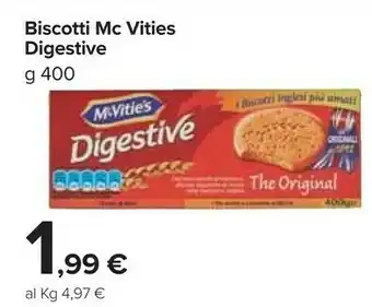 Carrefour Market Biscotti digestive offerta