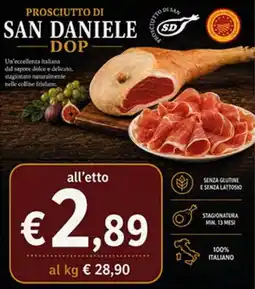 Coal City Prosciutto di San Daniele DOP offerta