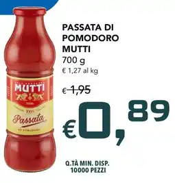 Migross Supermercati e Market Passata di Pomodoro Mutti offerta