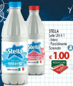 Despar Stella Latte Uht Intero/Parzialmente Scremato offerta