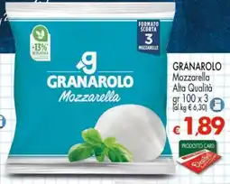 Despar Granarolo Mozzarella offerta