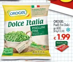 Despar Orogel piselli fini dolci offerta