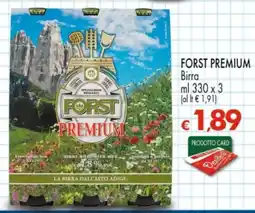 Despar Forst Premium Birra offerta