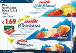 Despar Milk Yogurt Cremoso Frutta offerta