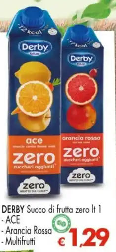 Despar Derby Succo di frutta zero offerta