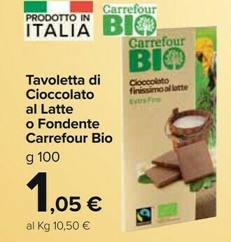 Carrefour Market Cioccolato offerta