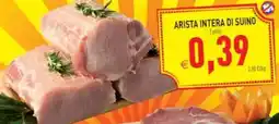 Pim Supermercati Arista intera di suino offerta