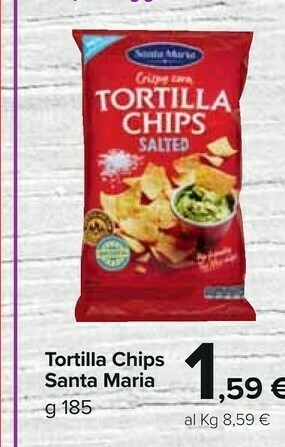 Carrefour Market Santa maria tortilla chips offerta