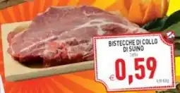 Pim Supermercati Bistecche di collo di suino offerta