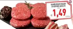 Pim Supermercati Hamburger magri di bovino adulto offerta