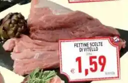 Pim Supermercati Fettine scelte di vitello offerta