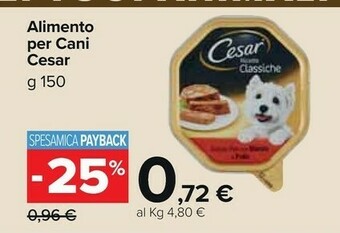 Carrefour Market Alimento per cani offerta