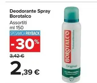 Carrefour Market Deodorante spray offerta