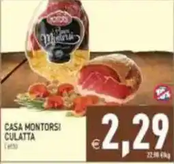 Pim Supermercati Casa Montorsi Culatta offerta