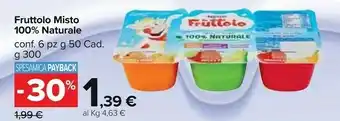 Carrefour Market Fruttolo 300 g(ml) offerta