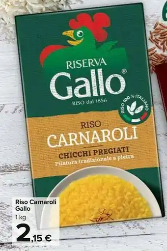 Carrefour Market Riso carnaroli offerta