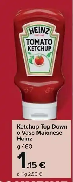 Carrefour Market Tomato ketchup 460 g(ml) offerta