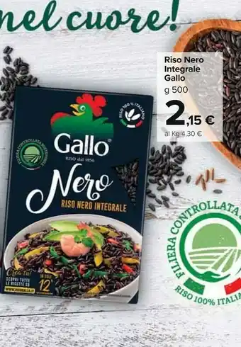 Carrefour Market Riso nero integrale offerta
